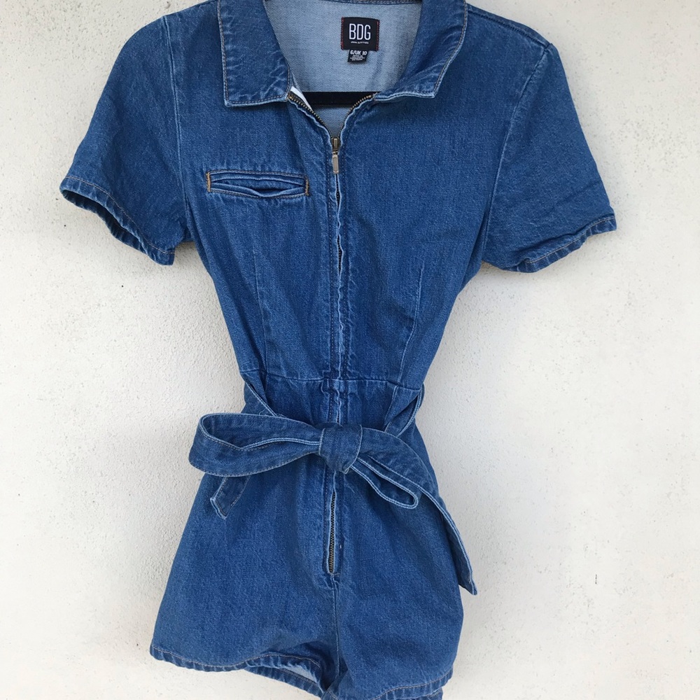 BDG denim romper